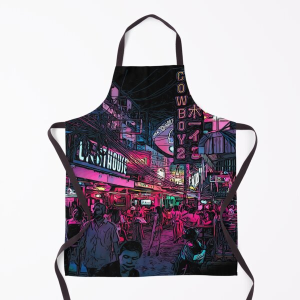 Item preview, Night Market in Neon designed and sold by Unique-on.