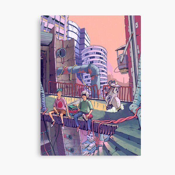 City Canvas Print