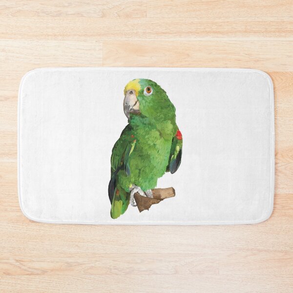 Item preview, real amazon parrot designed and sold by obscurite.