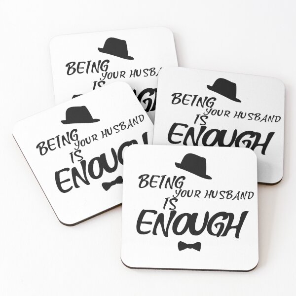 Item preview, Being Your Husband Is Enough (Dark) designed and sold by AbsurdlyEpic.