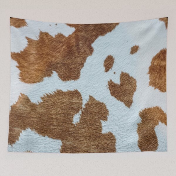 Item preview, Cow Hide Brown & White designed and sold by Gymmer-Life.