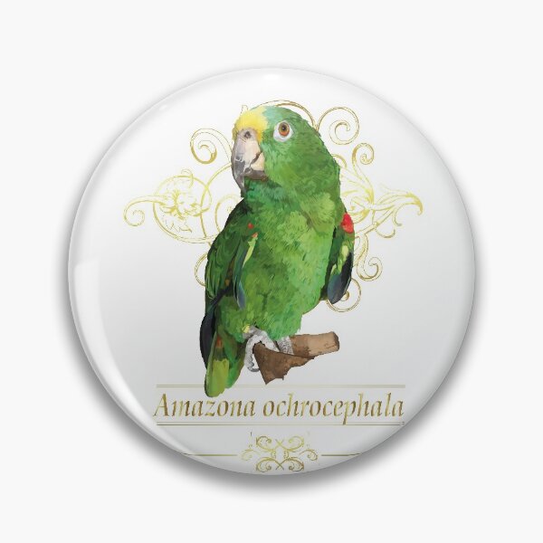 Item preview, real amazon parrot designed and sold by obscurite.