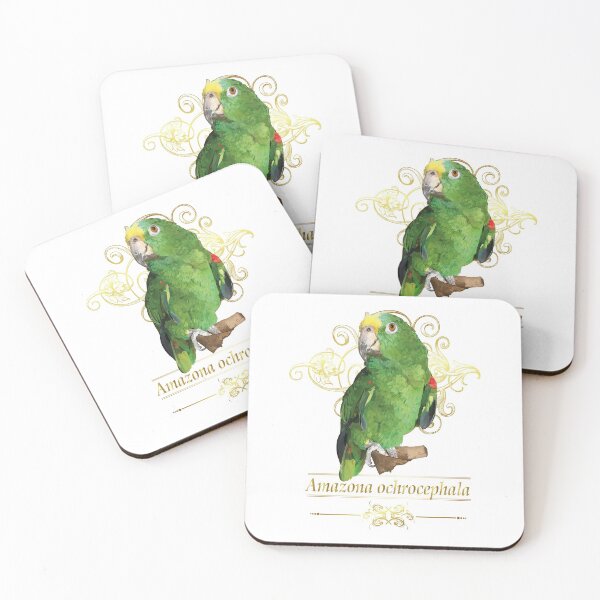Item preview, real amazon parrot designed and sold by obscurite.