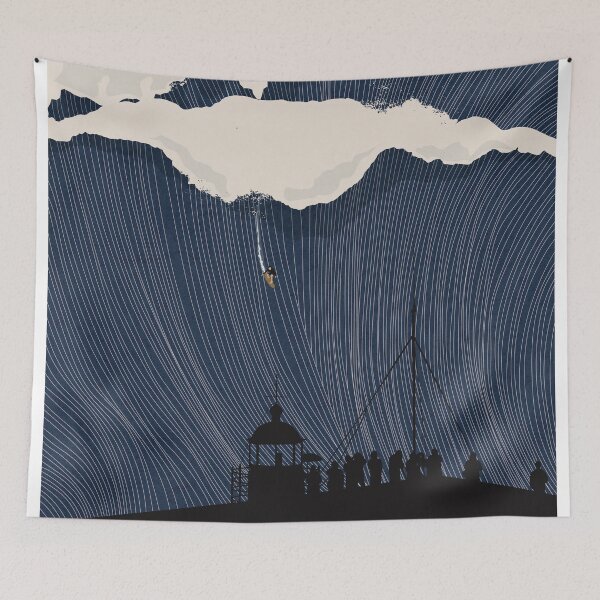 Item preview, Waves Line Art 2 designed and sold by SurfolioPrints.