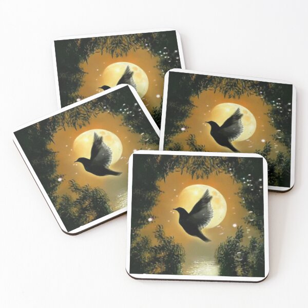 Item preview, Flying Bird in Nature sunrise Collection designed and sold by PATELWORLD.