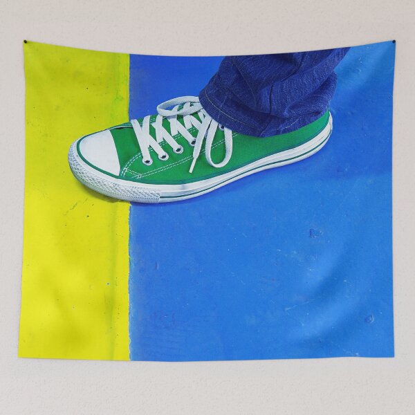 Item preview, The green sneaker designed and sold by BlueEdgeDesigns.