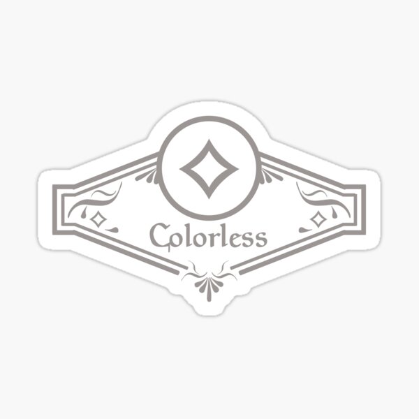 Étiquette incolore MTG Sticker