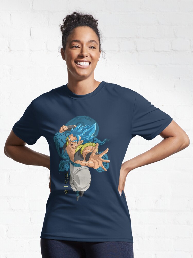 Blue Vegito & Blue Gogeta Active T-Shirt by thomasDten-Art