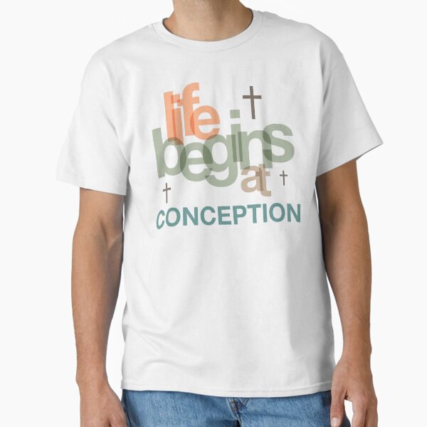 Item preview, Life Begins At Conception designed and sold by morningdance.