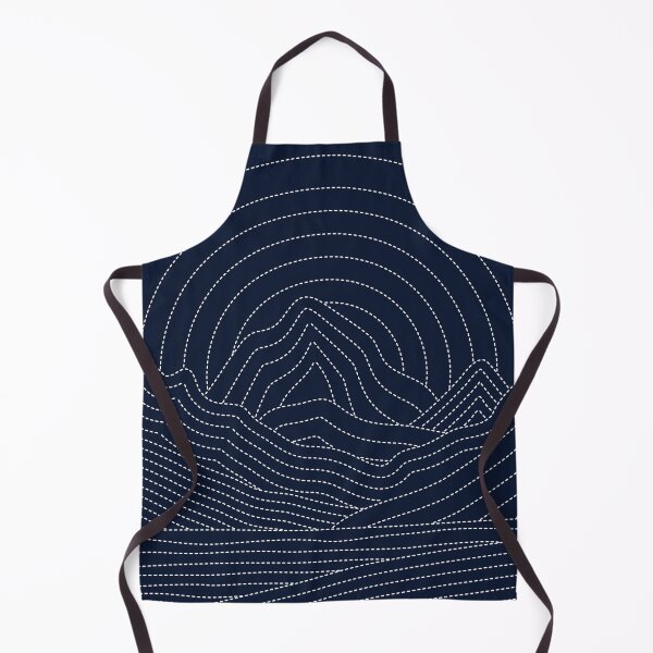 Item preview, Embroidered Mountain Sunset designed and sold by D-Spot Shop.