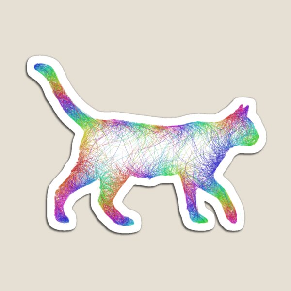Rainbow Cat Art Gifts Merchandise Redbubble - rainbow 8bit pants 8 bit rainbow cat tail roblox
