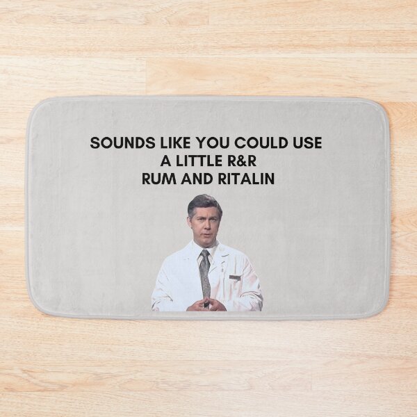 Item preview, 30 Rock - Dr Leo Spaceman - Sounds like you could use a little R&R, rum and ritalin designed and sold by LeoSpaceman.