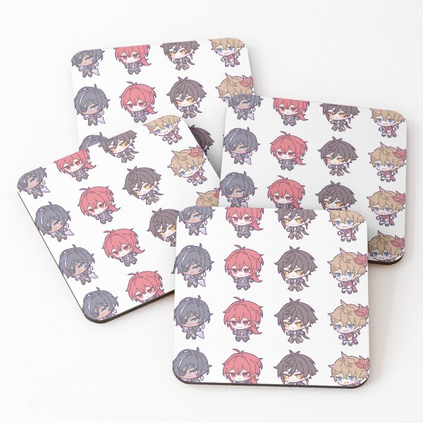 Item preview, Genshin Impact Chibi Gang designed and sold by Genkigecko.