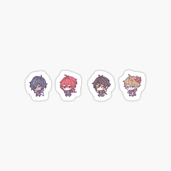 Item preview, Genshin Impact Chibi Gang designed and sold by Genkigecko.