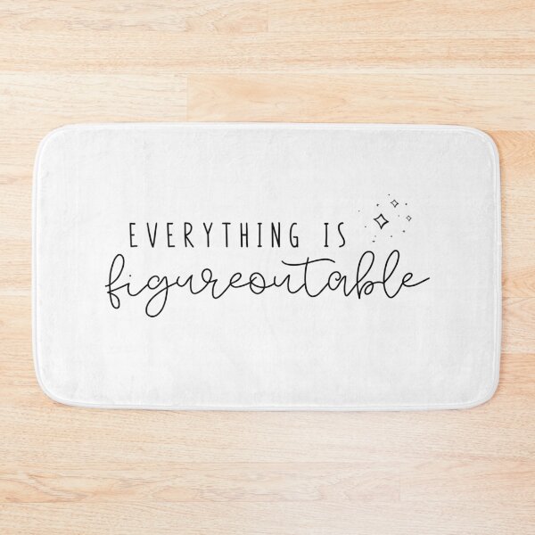Item preview, everything is figureoutable designed and sold by Mint & Magnolia Design.