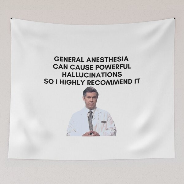 Item preview, 30 Rock - Dr Leo Spaceman - General anesthesia can cause powerful hallucinations so I highly recommend it designed and sold by LeoSpaceman.