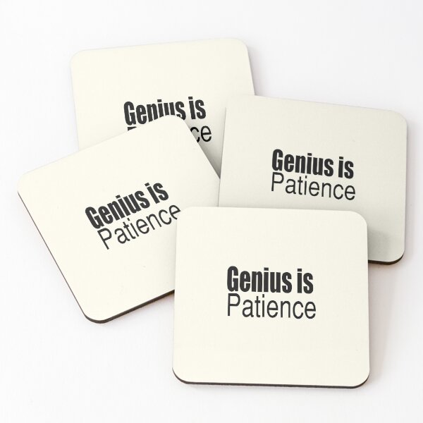 Item preview, Genius Is Patience designed and sold by SPF14.