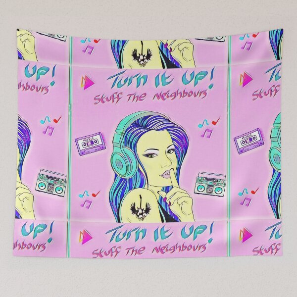 Item preview, Turn it up 80s style  4 designed and sold by TJ-Allen.
