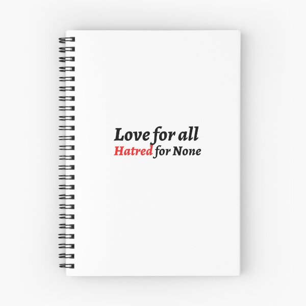 Item preview, Love for All.....Hatred for None designed and sold by SPF14.