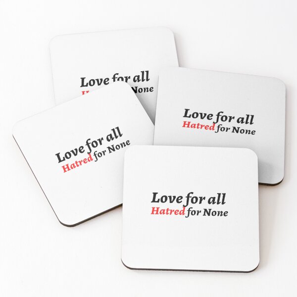 Item preview, Love for All.....Hatred for None designed and sold by SPF14.