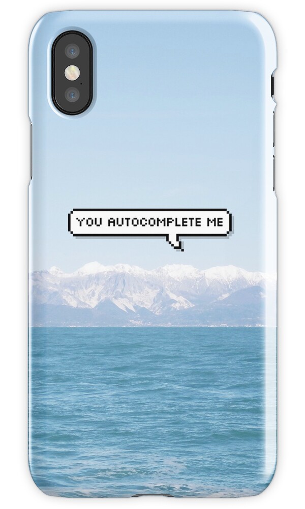 "you me" iPhone Cases & Skins by benknope Redbubble