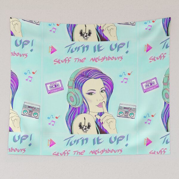 Item preview, Turn it up 80s style  7 designed and sold by TJ-Allen.