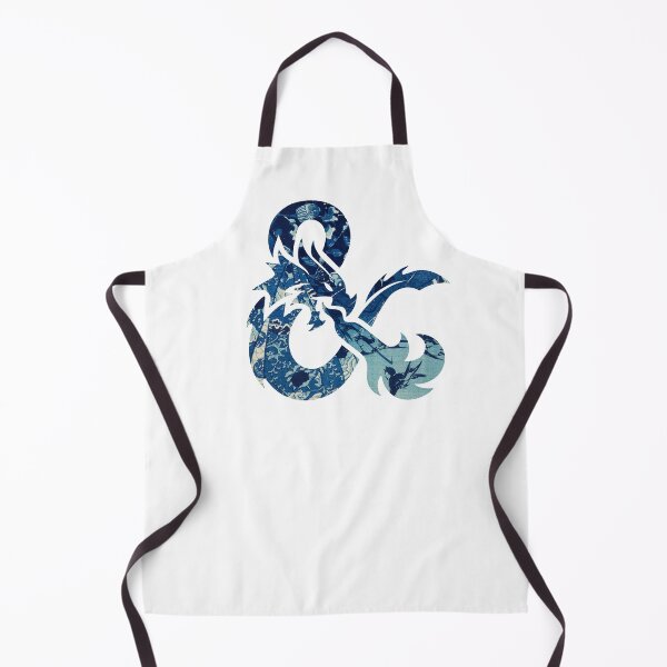 Item preview, D&D blue patterned logo designed and sold by magpieethics.