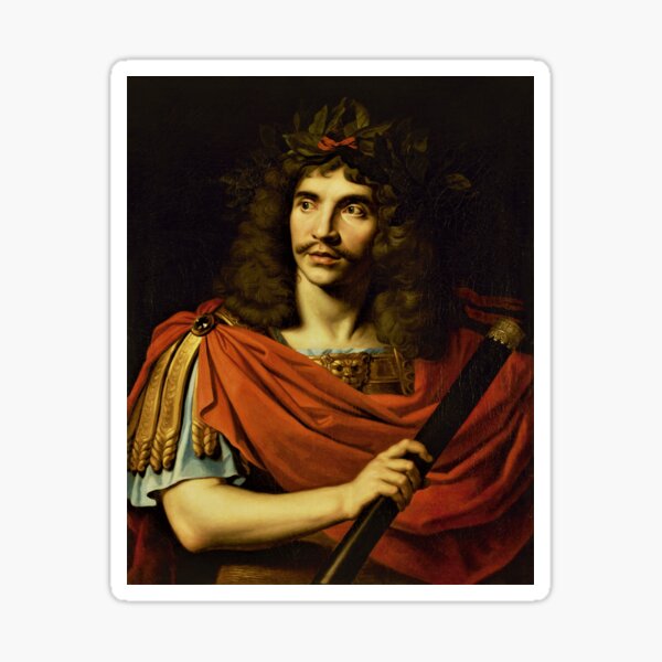 Item preview, Moliere, French Playwright, Poet and Actor designed and sold by artsphere.