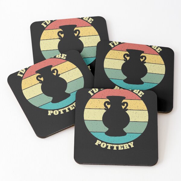 Item preview, Funny I'd Rather Be Pottery designed and sold by Salvadax.