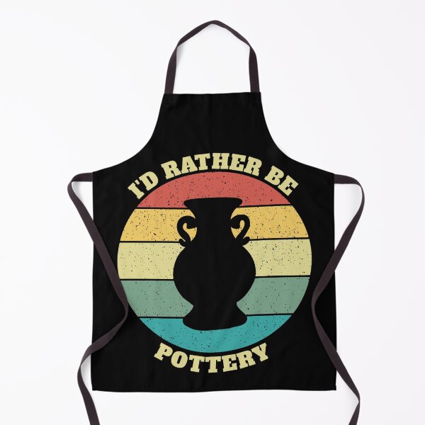 Item preview, Funny I'd Rather Be Pottery designed and sold by Salvadax.