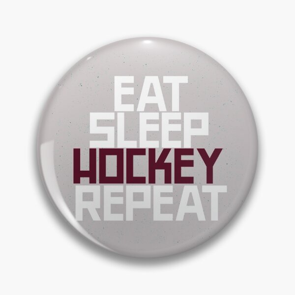 Item preview, EAT SLEEP HOCKEY REPEAT designed and sold by CoopClothing.