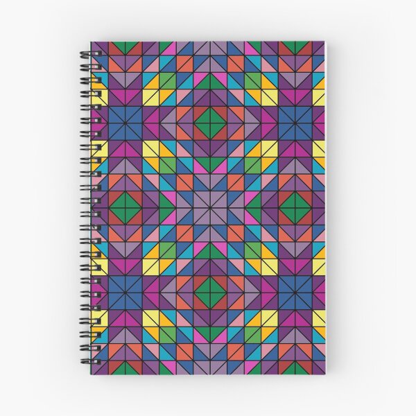 Item preview, Multicolor triangle mosaic designed and sold by davidzydd.