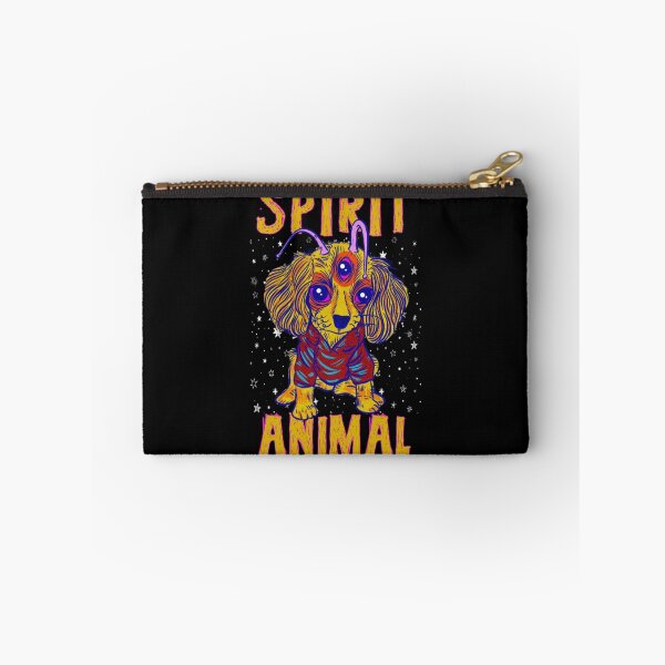 Item preview, Psychedelic spirit animal - weird psychedelic space dog designed and sold by SidTastic .