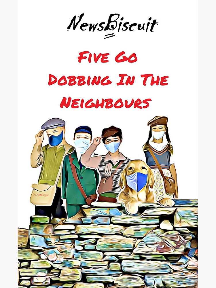Thumbnail 7 of 7, Framed Art Print, Five Go Dobbing designed and sold by wrenfoe.