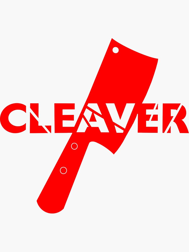 "Cleaver sopranos fan art " Sticker for Sale by Opheliajulia2 Redbubble