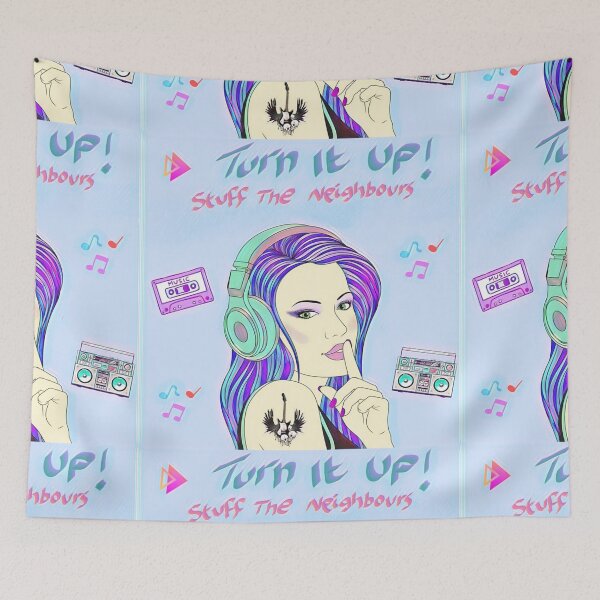 Item preview, Turn it up 80s style  8 designed and sold by TJ-Allen.