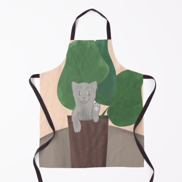 Item preview, Funny kitten in pot designed and sold by Antiope33.