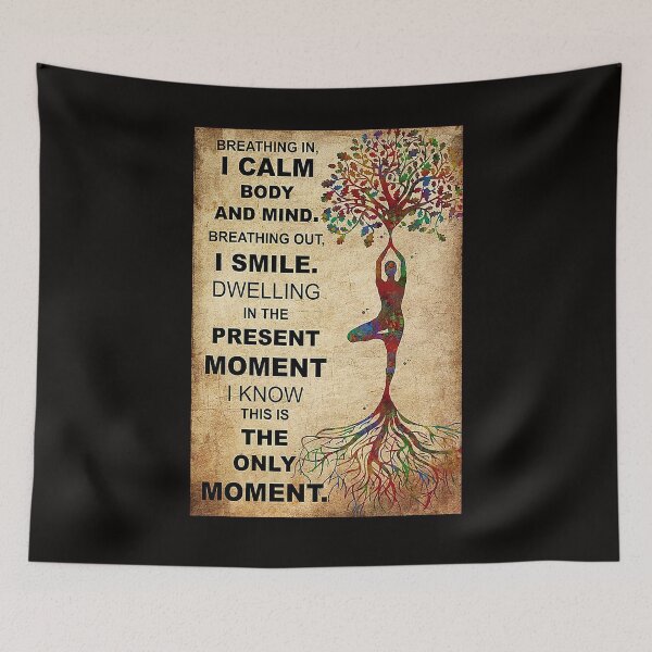 Item preview, Yoga - Breathing In I Calm Body And Mind designed and sold by cevyl49.