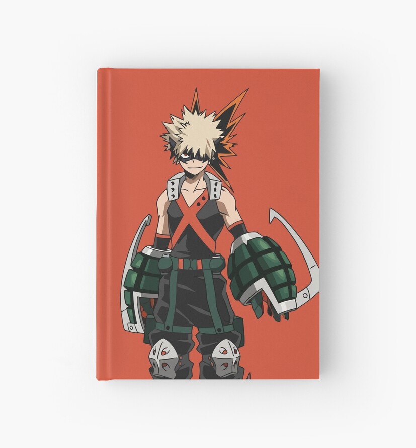 "Bakugou" Hardcover Journal by conatron13 | Redbubble