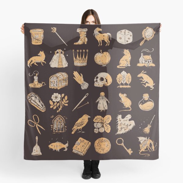 Silver and Gold Scarf
