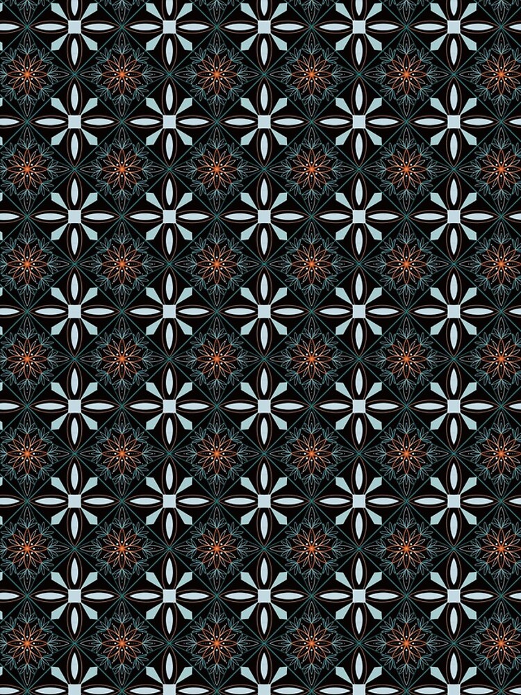 Thumbnail 4 of 4, iPhone Case, Azure pattern designed and sold by Byniki.