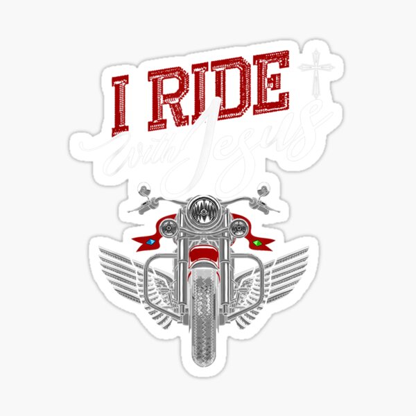 Christian Motorcycle Stickers | Redbubble