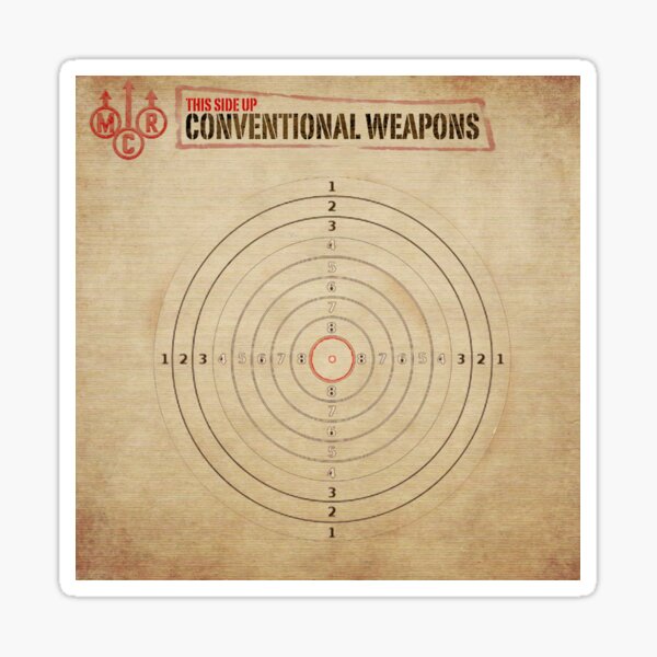 Conventional weapons Sticker