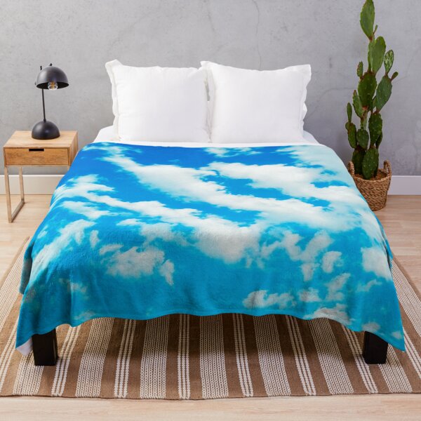 Item preview, Cirrus clouds in the bright blue sky, natural background designed and sold by helenkaiy.