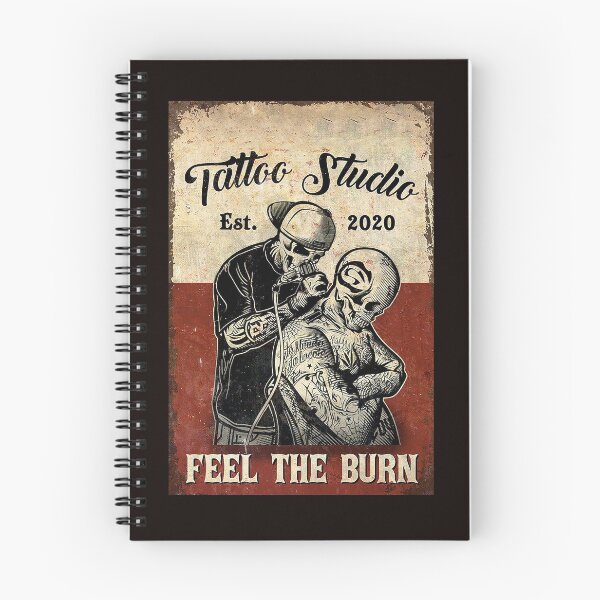 Item preview, Tattoo studio feel the burn designed and sold by Cisnerosf97.