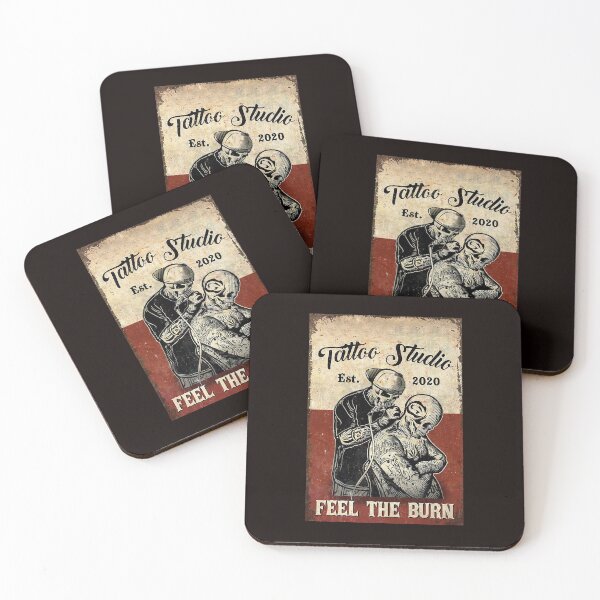 Item preview, Tattoo studio feel the burn designed and sold by Cisnerosf97.