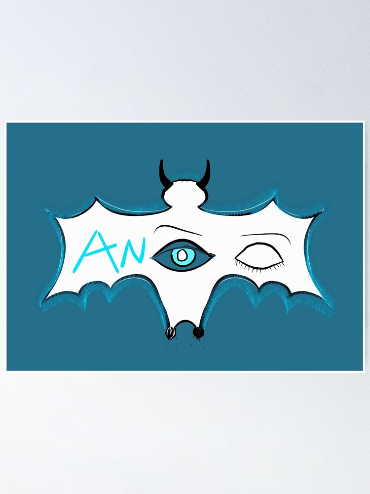 "Bat an eyelid" Poster by Dsketchartist Redbubble