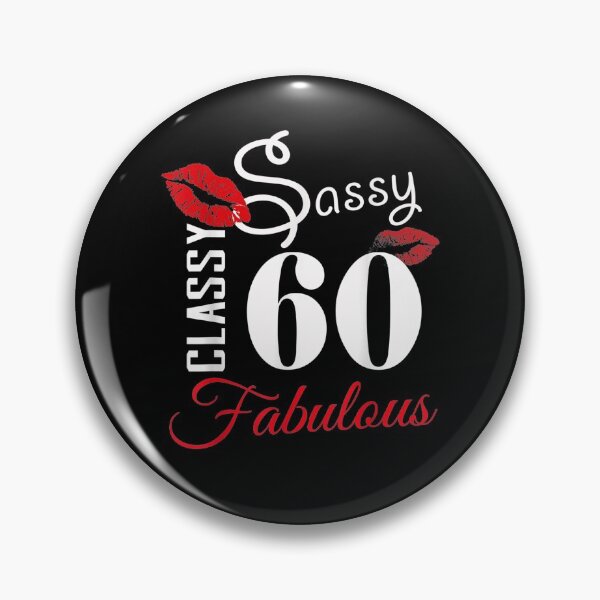 Item preview, Sassy Classy 60 Fabulous Red Gift  designed and sold by rubysheila.