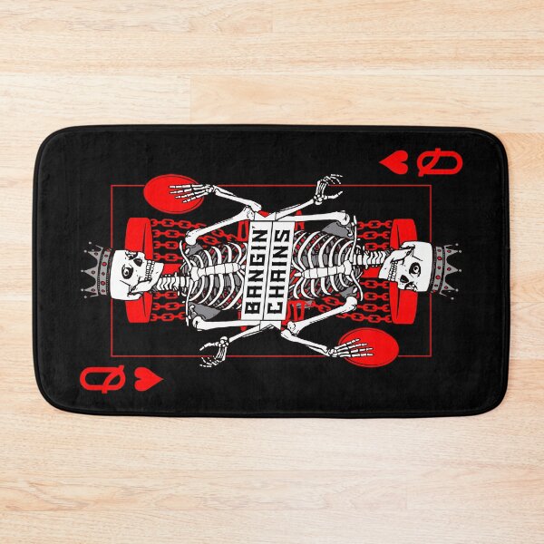 Item preview, Bangin' Chains Disc Golf Gothic Queen Of Hearts Skull Card designed and sold by GrandeDuc.