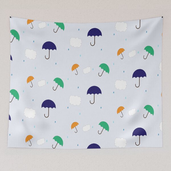 Item preview, Umbrellas in the Rain Pattern designed and sold by Cyra26.